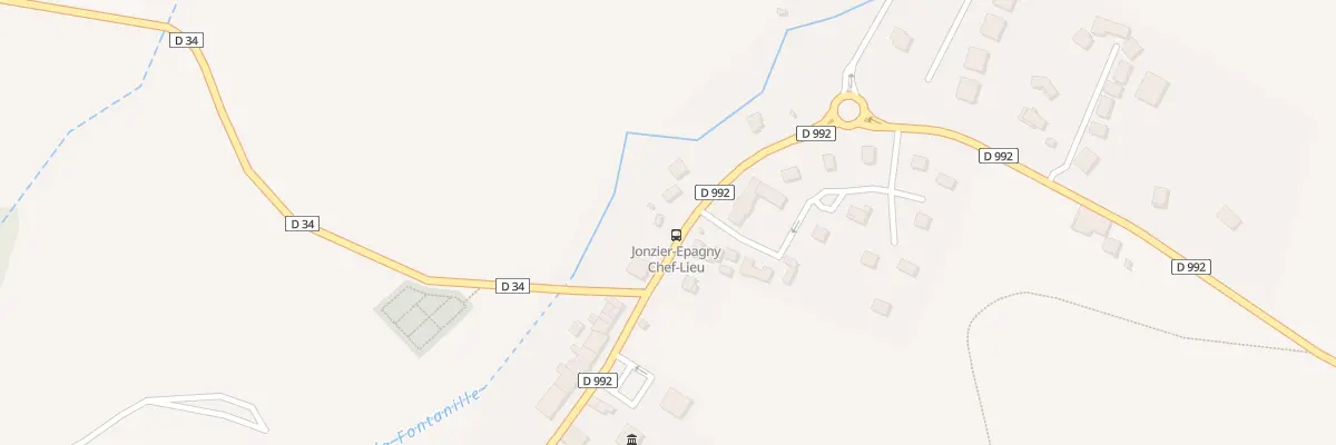 Plan du 158 Rte de Novery à Jonzier-Épagny