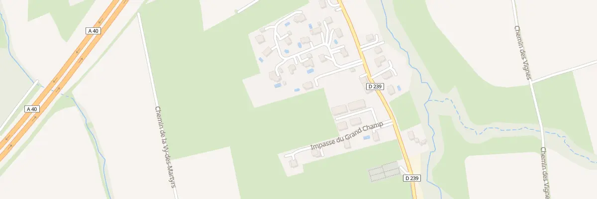 Plan du 493 Rte de la Boutique à Chênex