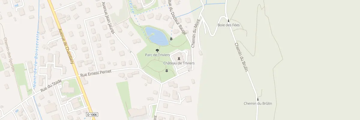 Plan du 137 Rue de Triviers à Challes-les-Eaux
