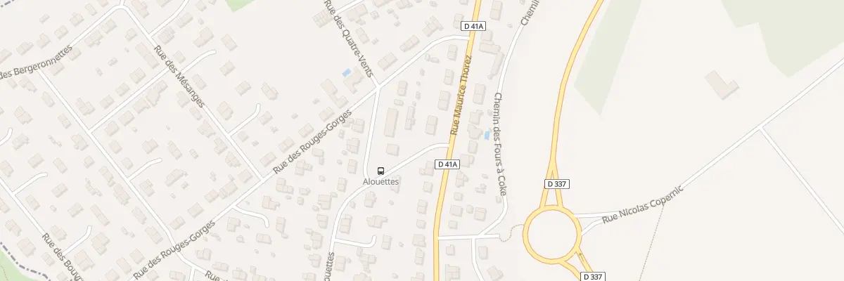 Plan du 44 Rue Maurice Thorez à Homécourt