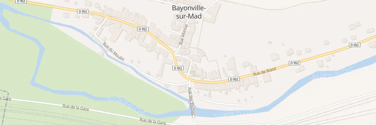 Plan du 2 Rue de l’Eglise à Bayonville-sur-Mad
