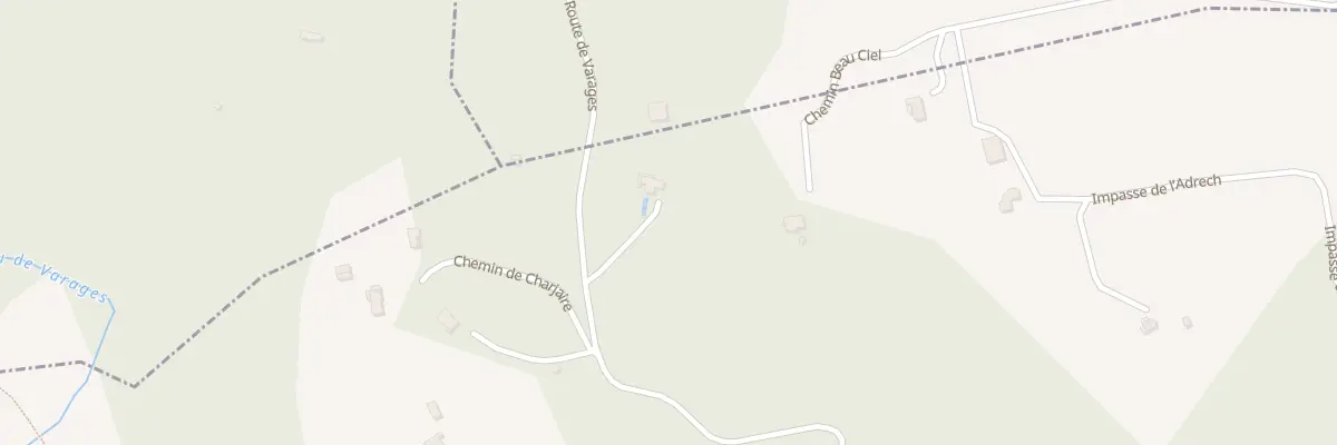 Plan du 9030F Chemin de Varages Loin à Barjols