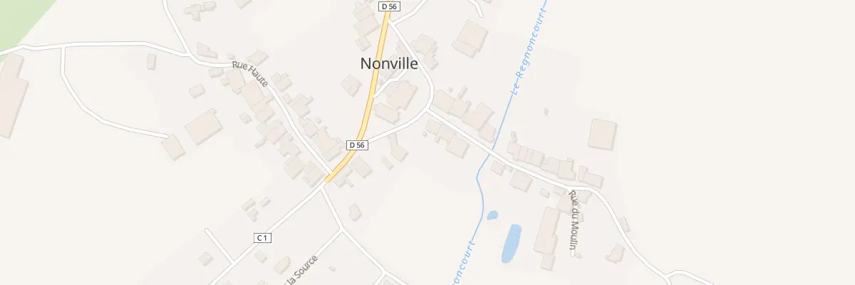 Plan du 4 Rue du Moulin à Nonville