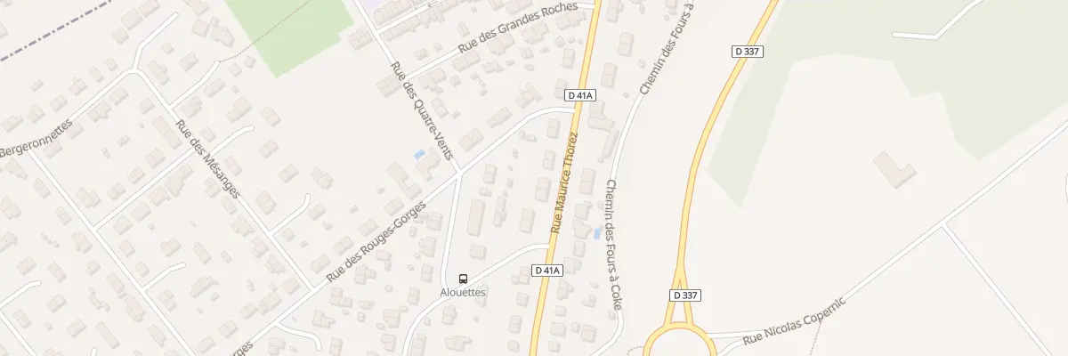 Plan du 38 Rue Maurice Thorez à Homécourt