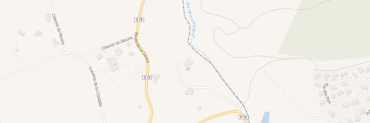 Plan du 490 Rte de La Saulce à Lardier-et-Valença