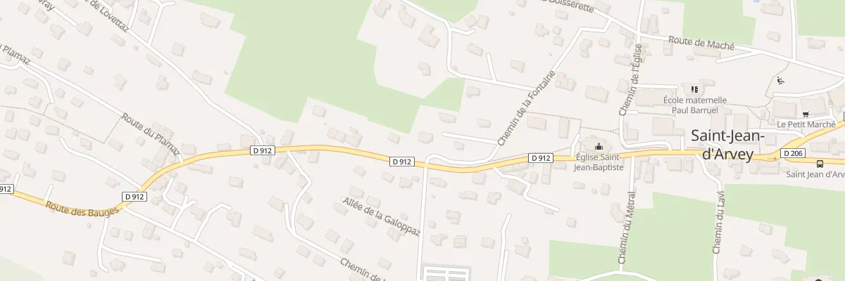 Plan du 67 Imp de la Source à Saint-Jean-d’Arvey