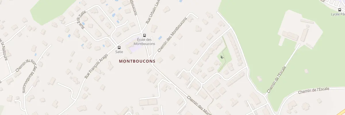 Plan du 34B Che des Montboucons à Besançon