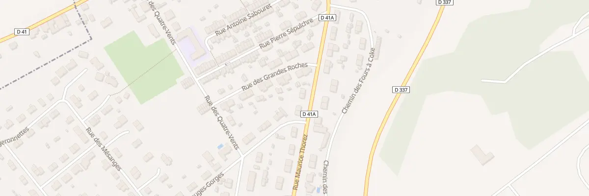 Plan du 24 Rue Maurice Thorez à Homécourt