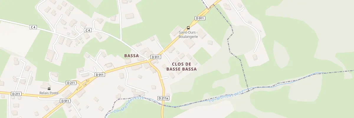 Plan du 79 Imp de l’Eau Noire à Saint-Ours