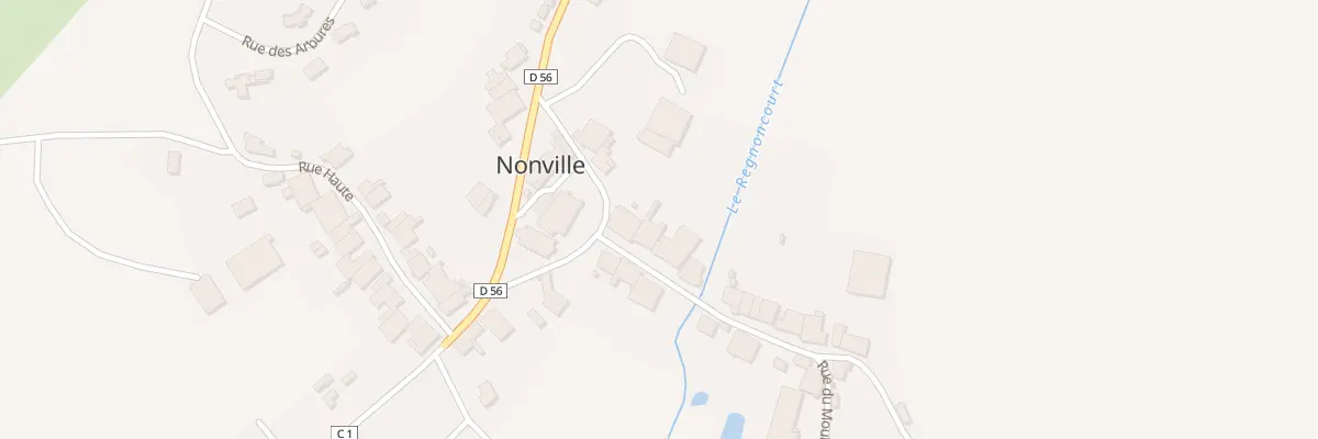 Plan du 1 Rue du Moulin à Nonville