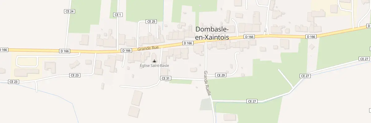 Plan du 35 Gr Grande Rue à Dombasle-en-Xaintois
