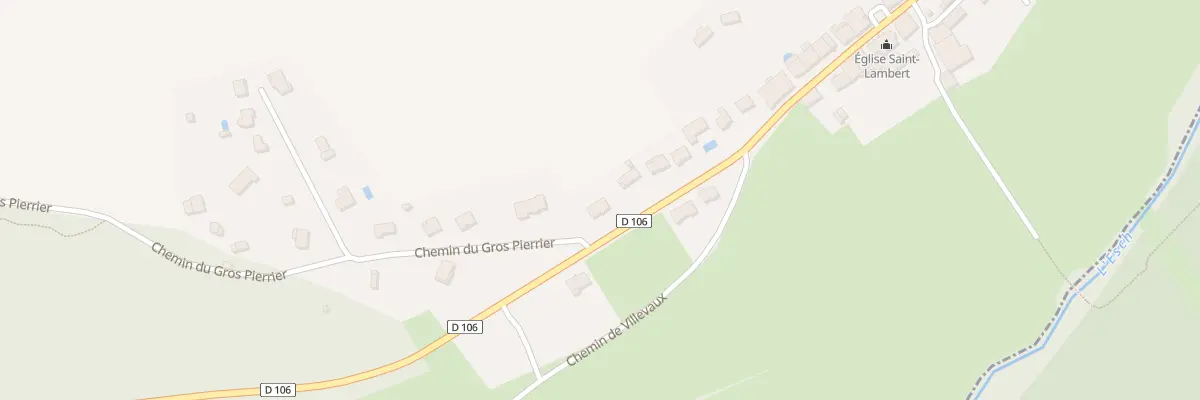 Plan du 36 Rue de la Petite Suisse à Gézoncourt