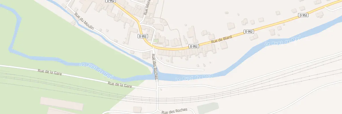 Plan du 8 Rue de Biard à Bayonville-sur-Mad