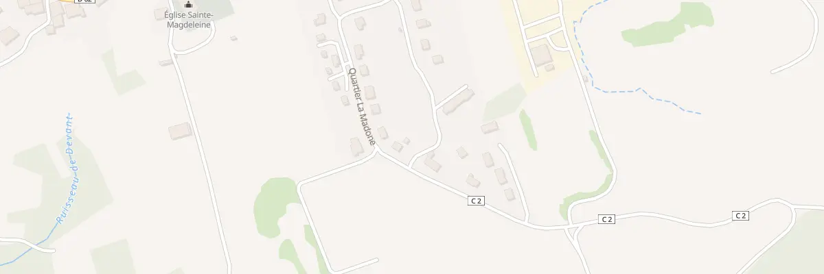 Plan du 126 Qua la Madone à Fort-du-Plasne