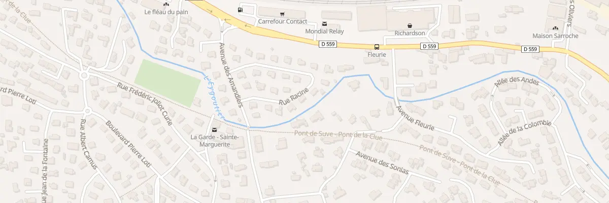 Plan du 183 Rue Racine à La Garde