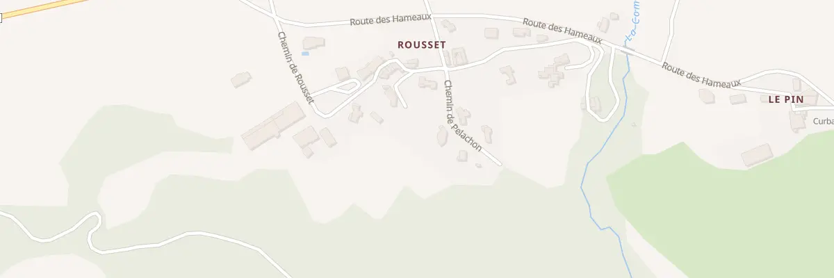 Plan du 7068 Pelachon et Les Casses à Curbans