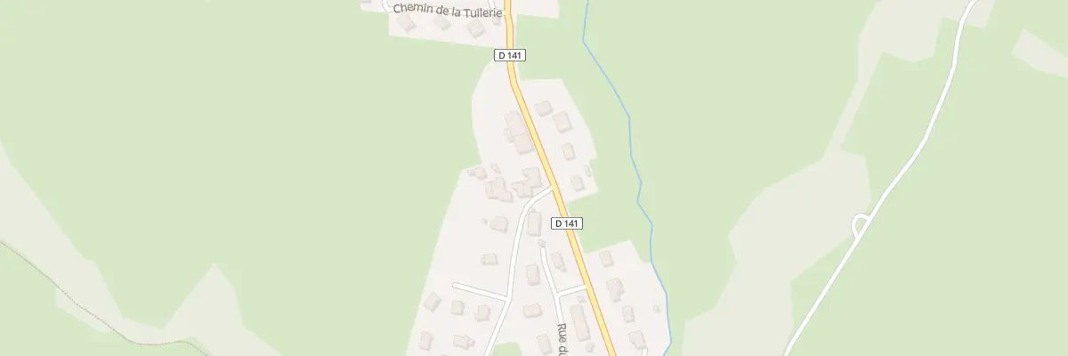 Plan du 13 Rte de Levier à Pugey