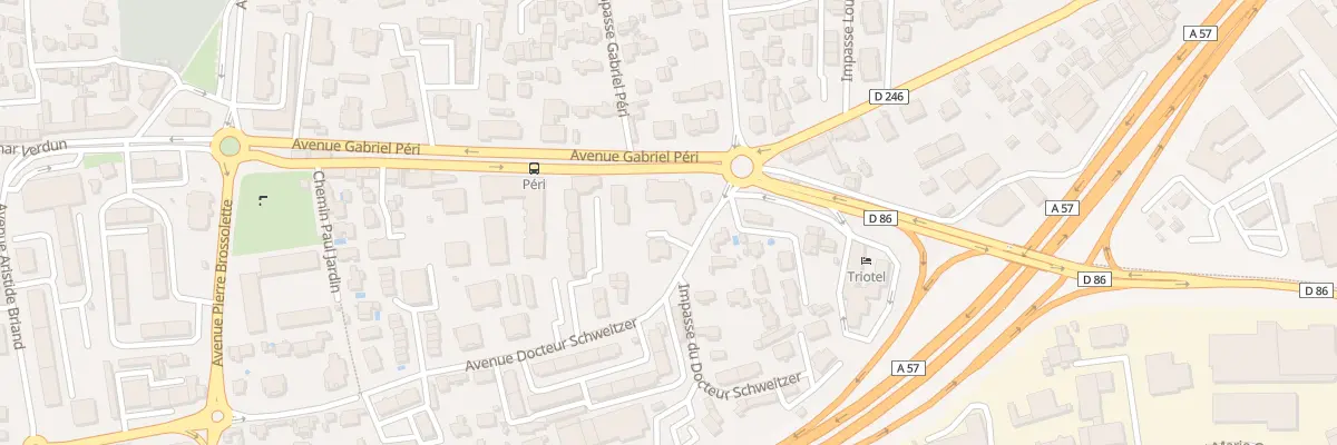 Plan du 444 Av Gabriel Péri à La Valette-du-Var