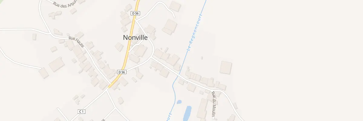Plan du 5 Rue du Moulin à Nonville
