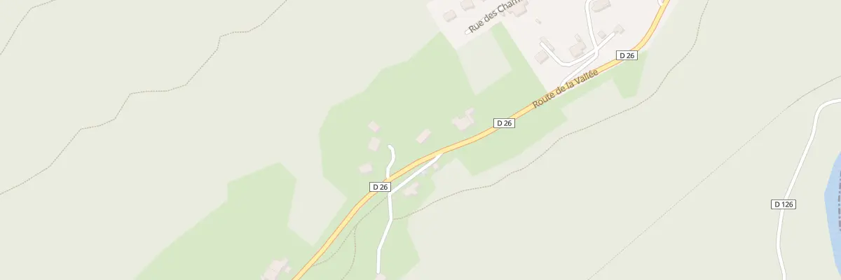 Plan du 41 Rte de la Vallee à Morbier