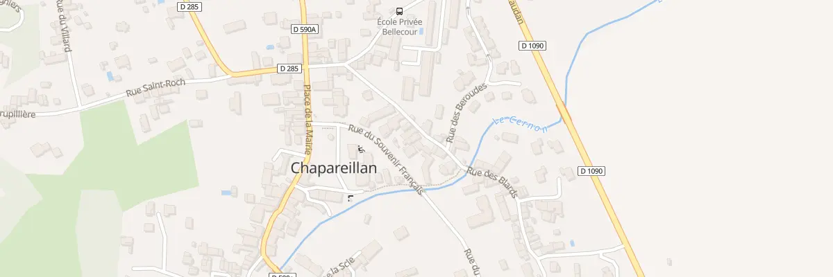 Plan du 120 Rue des Blards à Chapareillan