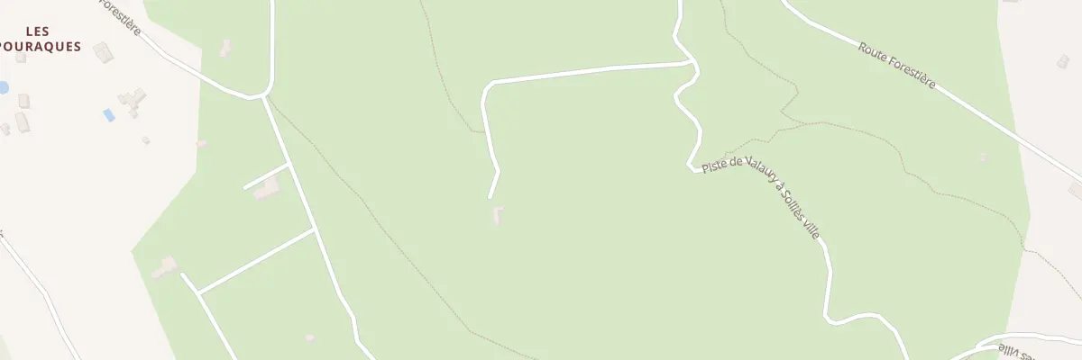 Plan du 9500 Les Routes à Solliès-Toucas