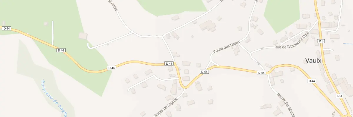 Plan du 10 Rte de l’Ancienne Eglise à Vaulx