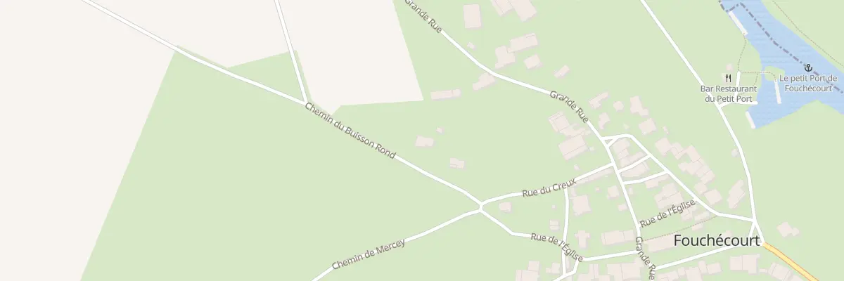 Plan du 3 Che du Buisson Rond à Fouchécourt