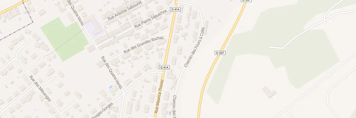 Plan du 45 Rue Maurice Thorez à Homécourt