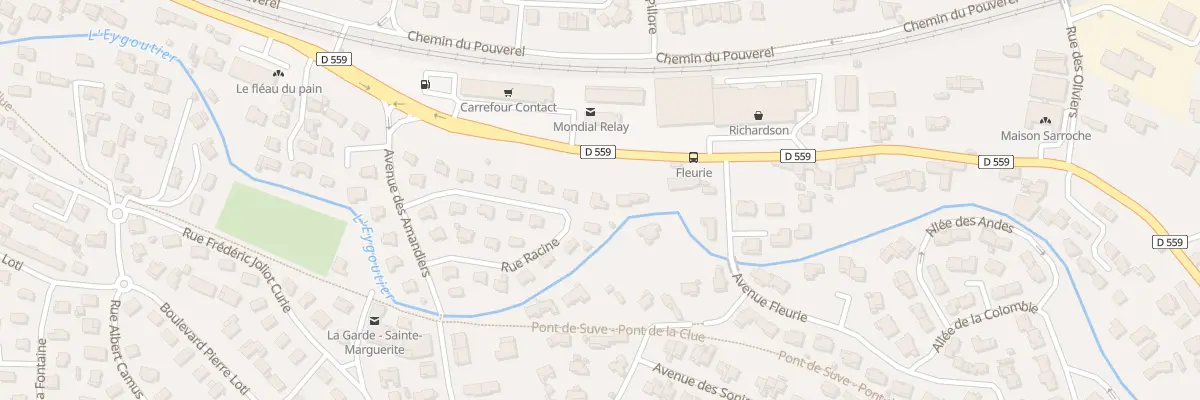 Plan du 153 Rue Racine à La Garde