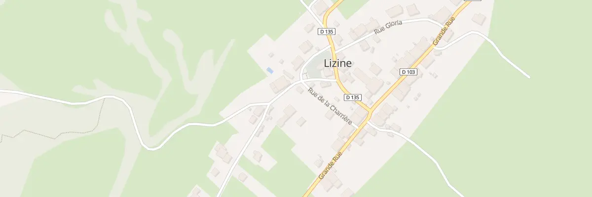 Plan du 1 Rue de Simoliere à Lizine