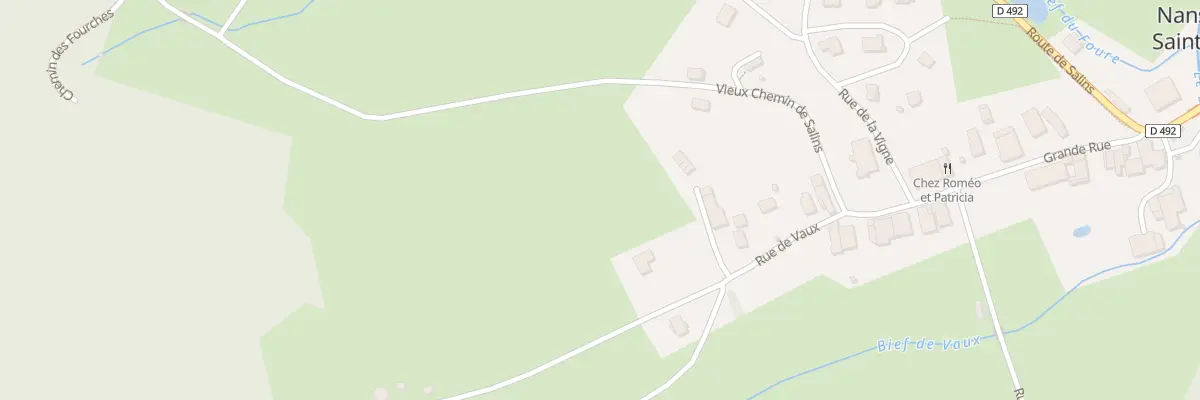 Plan du 10 Rue de Vaux à Nans-sous-Sainte-Anne