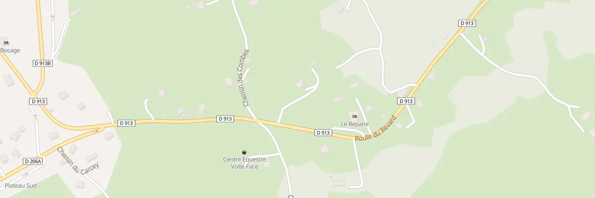 Plan du 5329 Les Combes aux Déserts