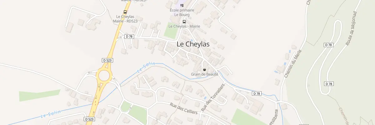 Plan du 30 Rue du Vieux Moulin au Cheylas