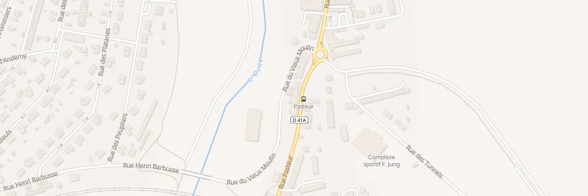 Plan du 23B Rue Pasteur à Homécourt
