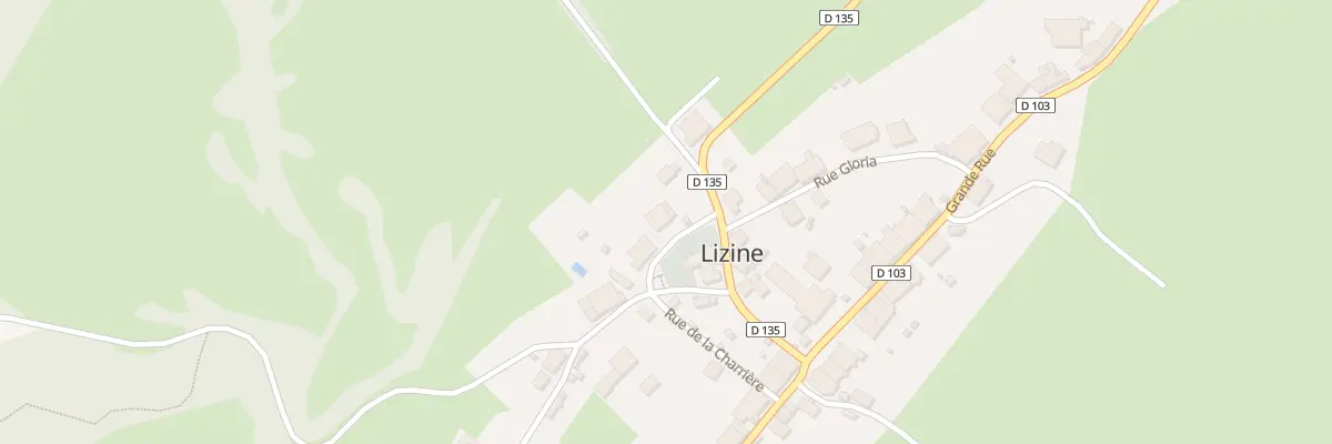 Plan du 2 Rue de Simoliere à Lizine