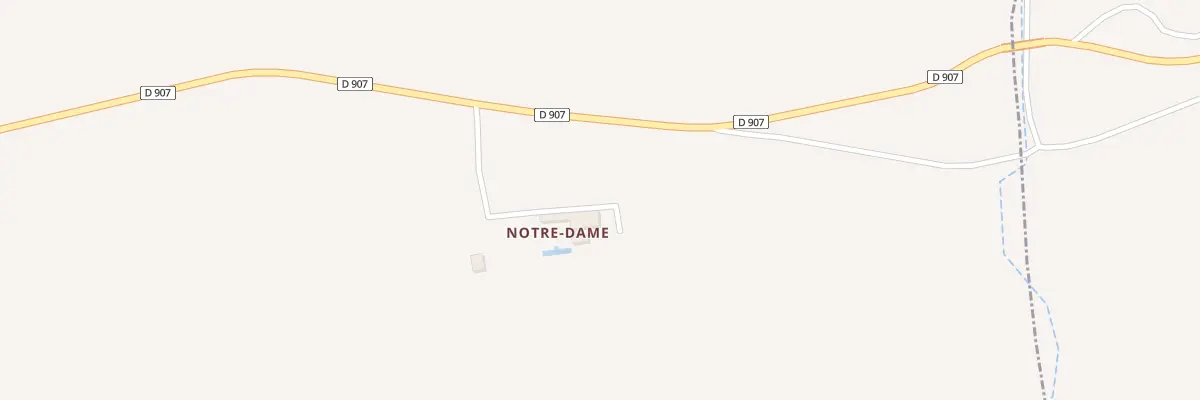 Plan du 5090 Notre Dame au Castellet