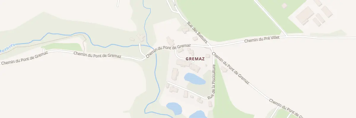 Plan du 49 Che du Pont de Gremaz à Thoiry