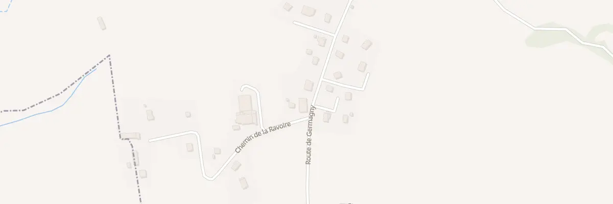 Plan du 184 Rte de Germagny à Marcellaz-Albanais