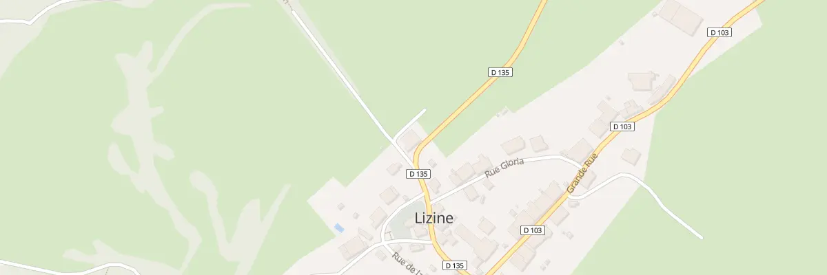 Plan du 6 Rue du Moulin à Lizine