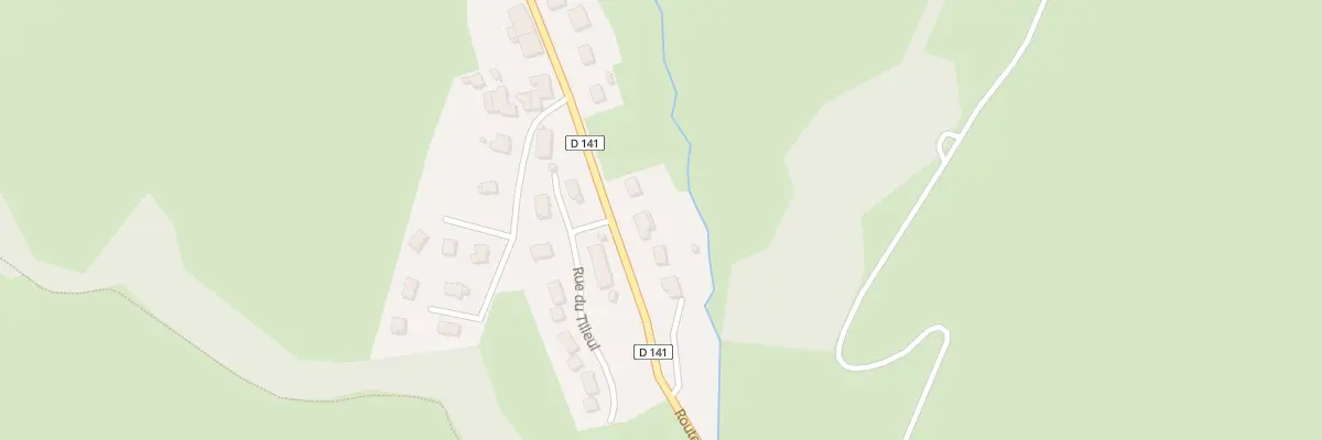 Plan du 6 Rte de Levier à Pugey