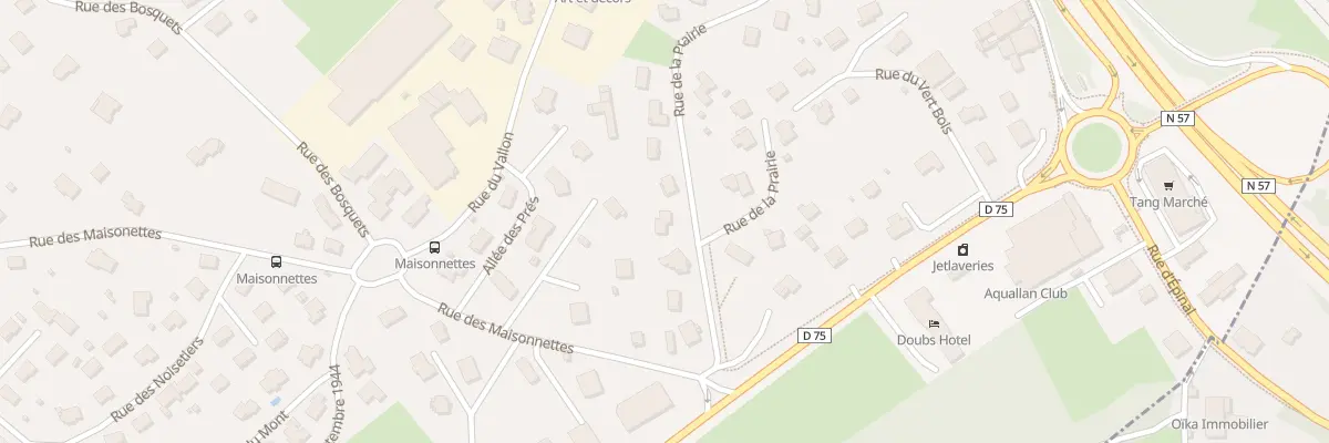 Plan du 7 Rue de la Prairie à École-Valentin