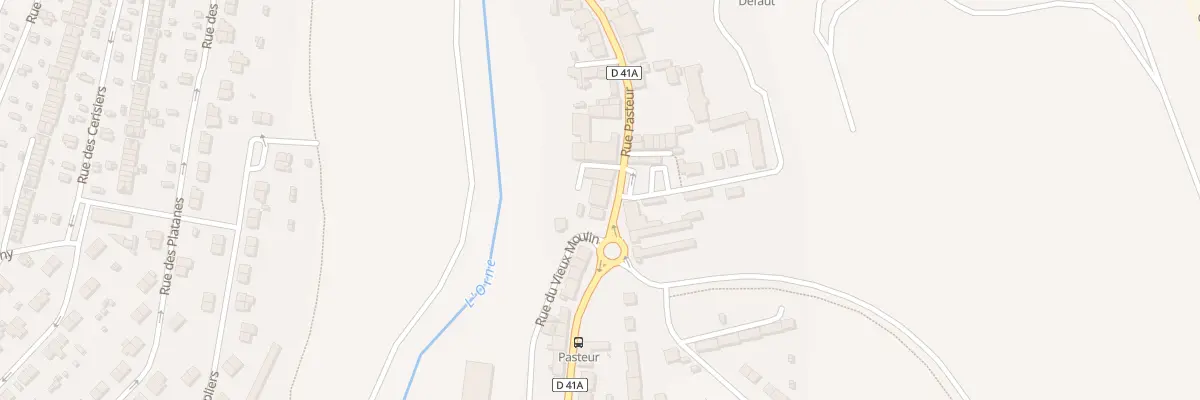 Plan du 45 Rue Pasteur à Homécourt