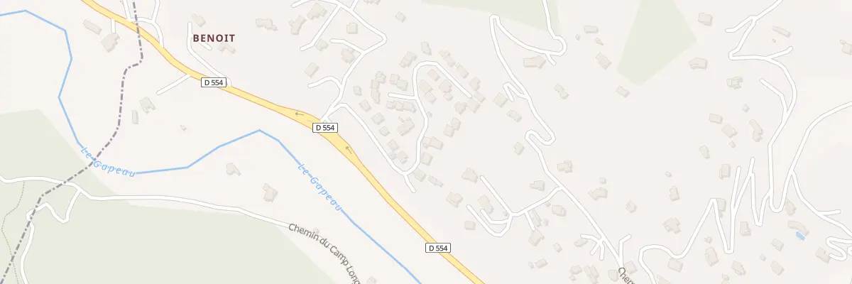 Plan du 9 Rue du Lot les Bletonedes à Belgentier