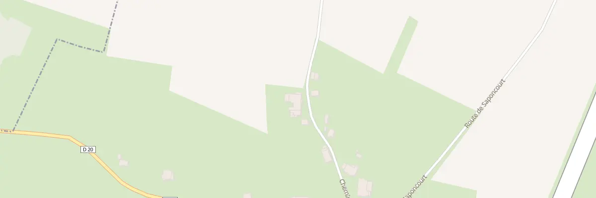Plan du 7 Che de Roussey à Venisey