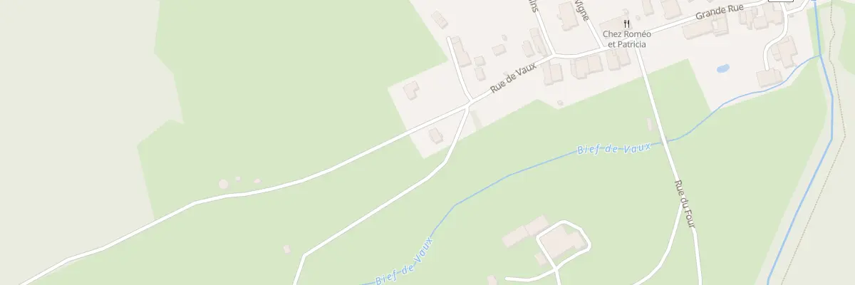 Plan du 1 Rue de Vaux à Nans-sous-Sainte-Anne