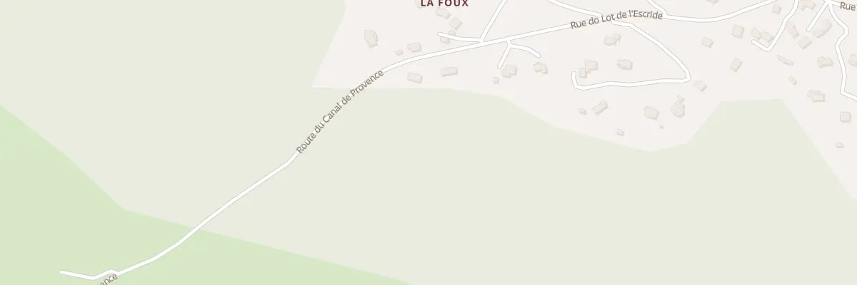Plan du 9001 Hubac de l’Escride à Belgentier