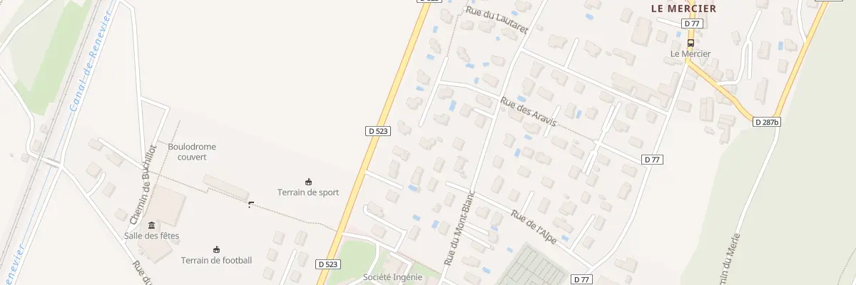 Plan du 141 Rue de la Tarentaise au Cheylas