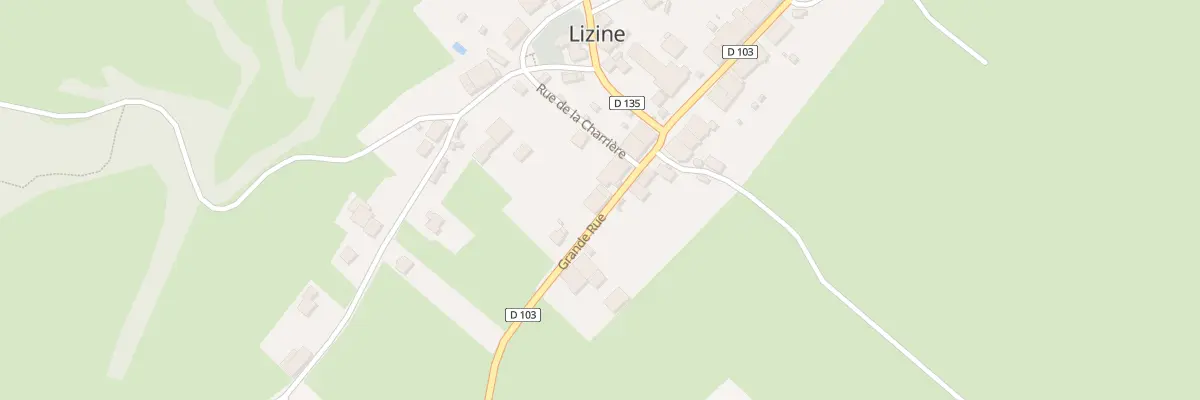 Plan du 32 Rue Grande Rue à Lizine