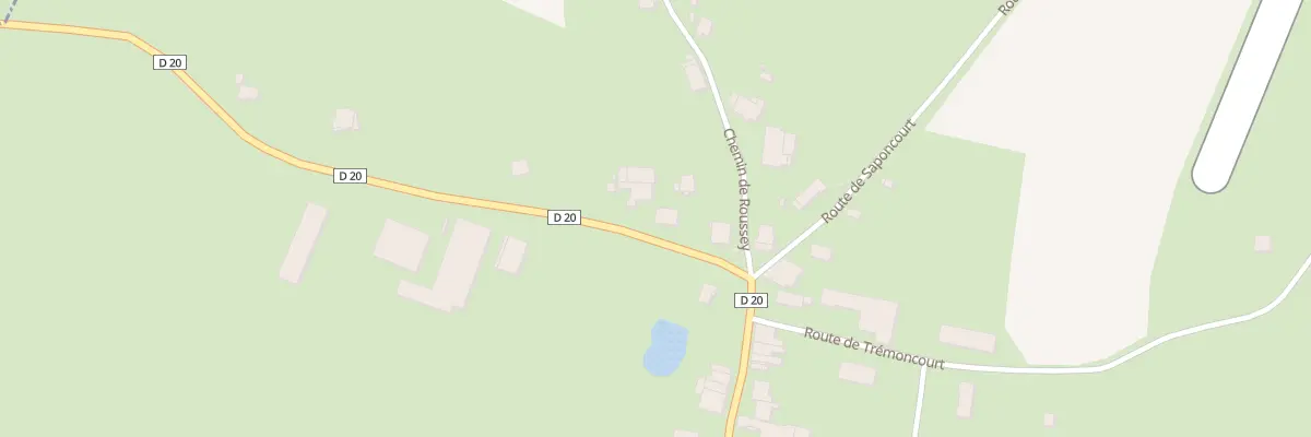 Plan du 6 Rte de Tartecourt à Venisey